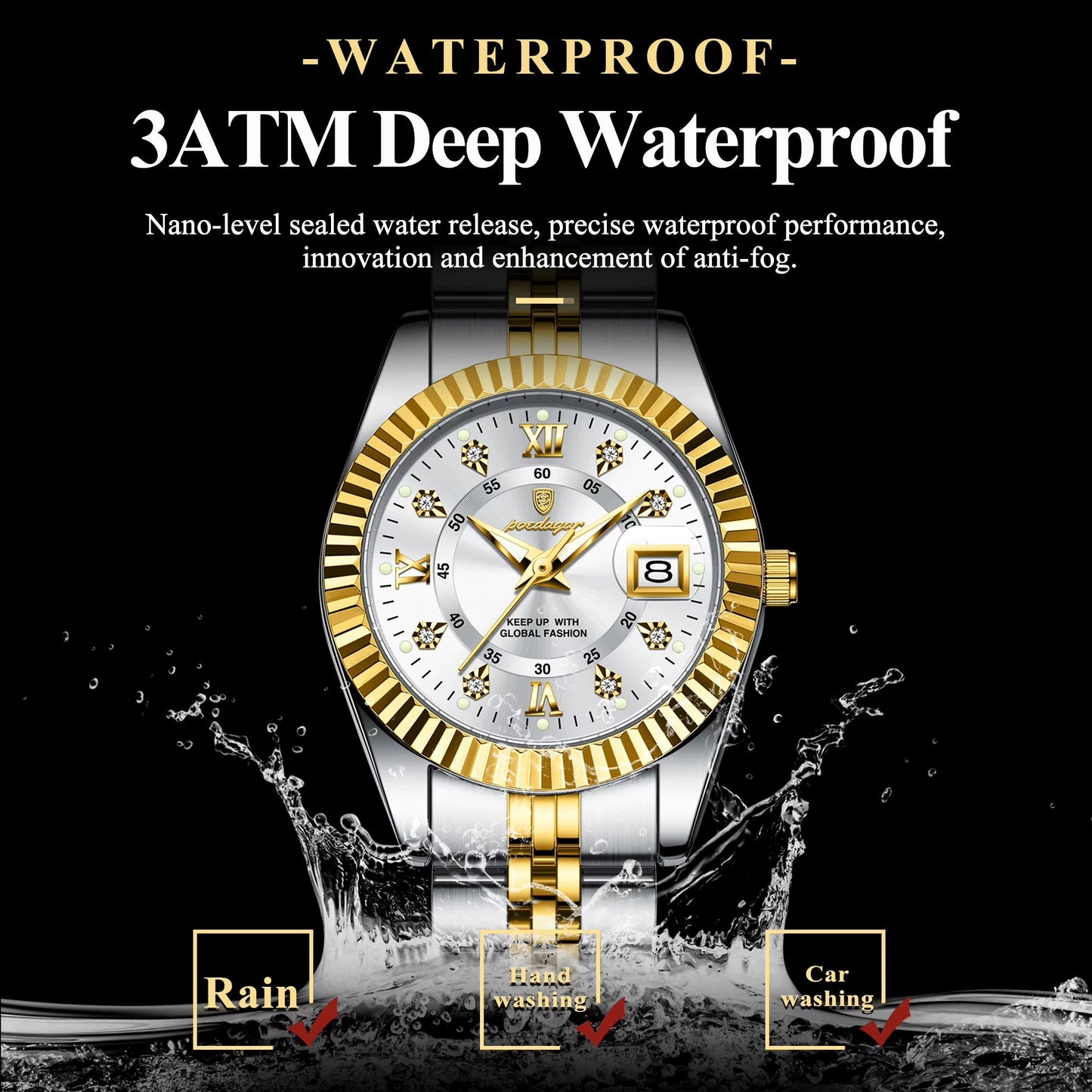 Luxury Waterproof Watch