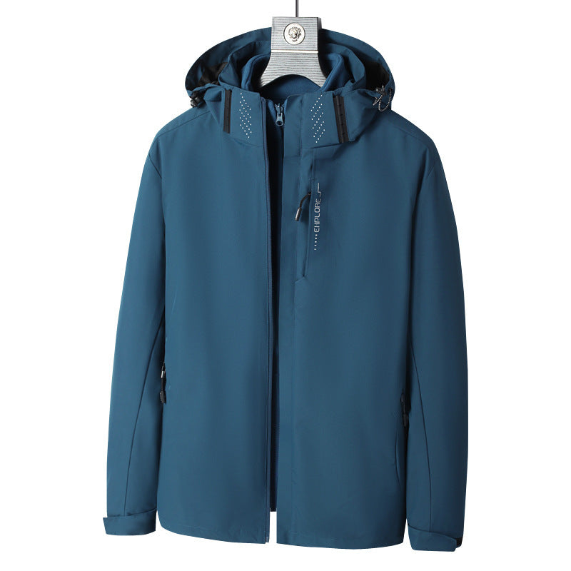 Three-in-one Removable Two-piece Thickened Waterproof Breathable Mountaineering Suit