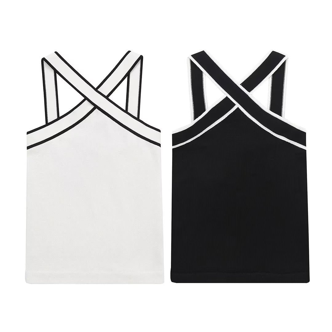 Personality Women's Collar Comfortable Sling Top