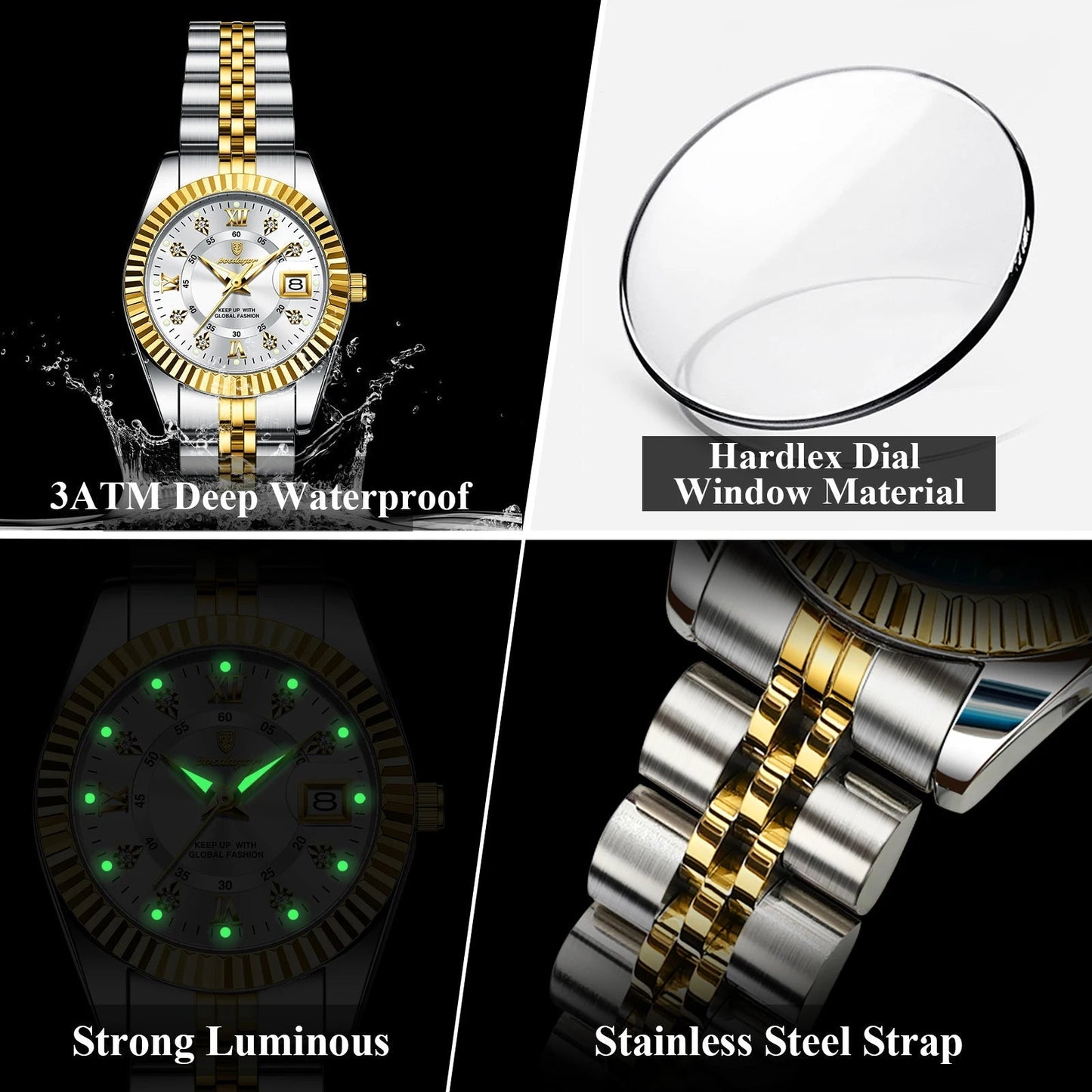 Luxury Waterproof Watch