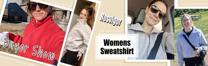 Cozy Khaki Half Zip Cropped Fleece Pullover Sweatshirt with Thumb Holes for Women