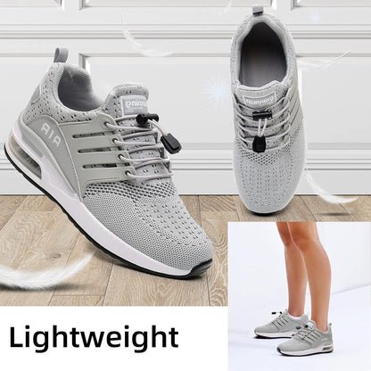 Experience Ultimate Comfort with Our Womens Lightweight Air Running Shoes - Breathable, No Tie Sneakers Perfect for Gym and Jogging!