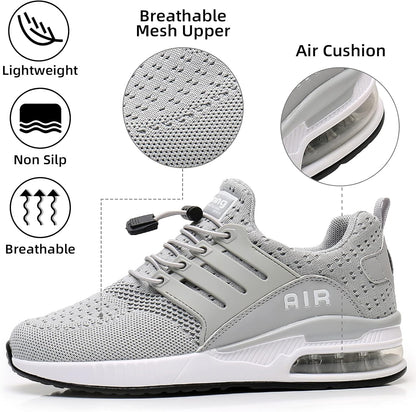 Experience Ultimate Comfort with Our Womens Lightweight Air Running Shoes - Breathable, No Tie Sneakers Perfect for Gym and Jogging!