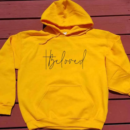 Embrace Your Faith in Style with Our Beloved Graphic Hoodies - Casual Cotton Sweatshirt Featuring Inspirational Bible Verses